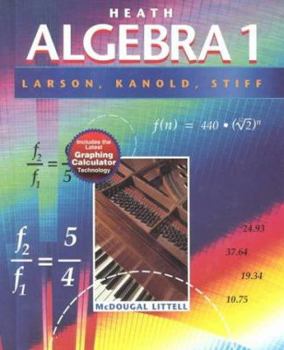 Hardcover Heath Algebra 1 Book