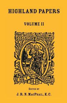 Paperback Highland Papers, Volume II Book
