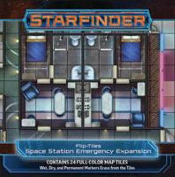 Board Game Starfinder Flip-Tiles: Space Station Emergency Expansion Book