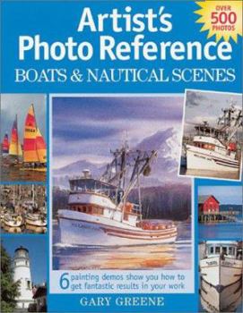 Hardcover Artists Photo Reference Boats and Nautical Scenes Book