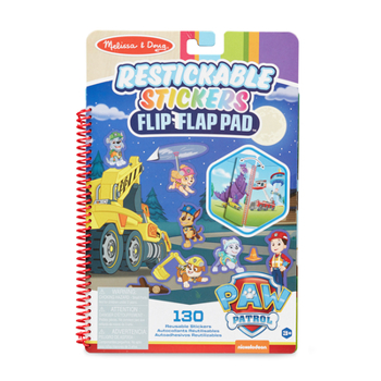 Misc. Paw Patrol Restickable Stickers Flip-Flap Pad - Ultimate Rescue Book