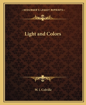 Paperback Light and Colors Book