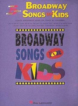 Paperback Broadway Songs for Kids - Five Finger Book