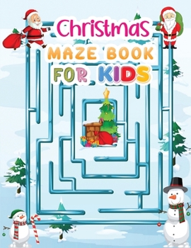 Paperback christmas maze book for kids: 30 + Easy & beautiful Thanksgiving Day Stress Relieving Turkey Design Book