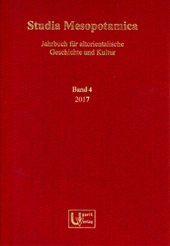 Hardcover Studia Mesopotamica 4 (2017) Book