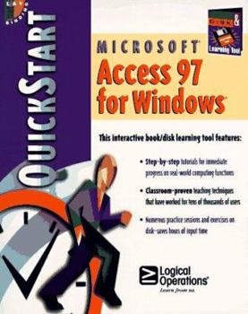 Paperback Microsoft Access 97 for Windows: Quickstart Book