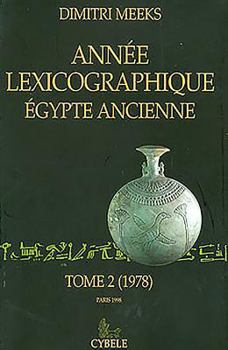 Paperback Année Lexicographique. Égypte Ancienne: Tome 2 (1978) [French] Book