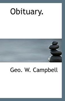 Paperback Obituary. Book