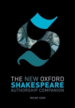 Hardcover The New Oxford Shakespeare: Authorship Companion Book