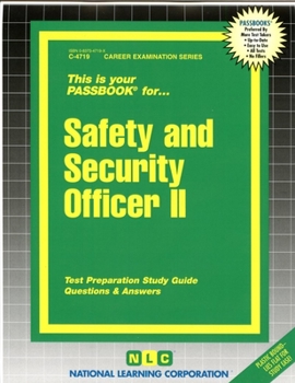 Spiral-bound Safety and Security Officer II: Passbooks Study Guide Book