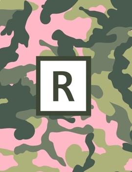 R: Letter Monogrammed 2020 Weekly Planner For Women Hunters Girls - Pink Camo Camouflage January 2020 - December 2020 (8.5"x11")
