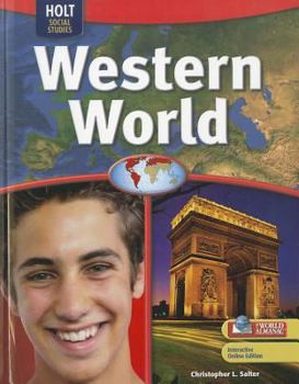 Hardcover Geography Middle School, Western World: Student Edition 2009 Book