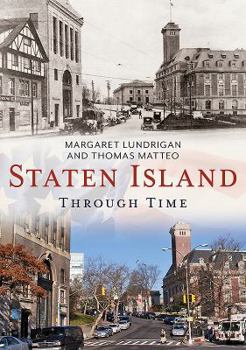 Paperback Staten Island Through Time Book