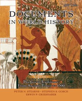 Paperback Documents in World History, Volume 1 (5th Edition) Book