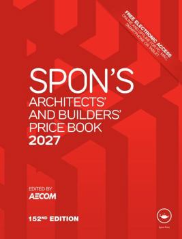 Hardcover Spon's Architects' and Builders' Price Book 2027 Book