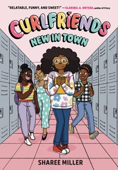 Hardcover Curlfriends: New in Town (a Graphic Novel) Book