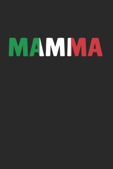 Italia Mamma Mother Notebook: Graph Paper Journal 6x9 - 120 Pages