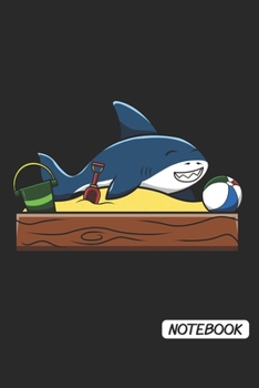 Notebook: DIN A5 Hai Spielplatz Notizheft kariert | 120 Seiten kariertes Hai Spielplatz Notizbuch für Notizen in Schule, Universität, Arbeit oder zuhause. | Eine tolles Geschenk für Ihre Liebsten.