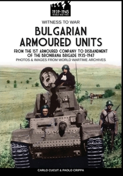 Paperback Bulgarian armoured units Book