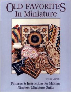 Paperback Old Favorites in Miniature-Patterns & Instructions for Makin Book