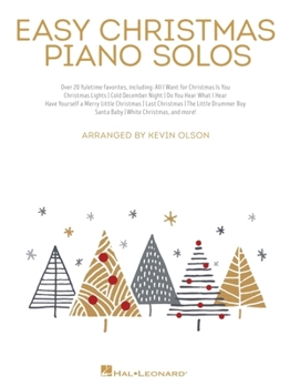 Paperback Easy Christmas Piano Solos Book