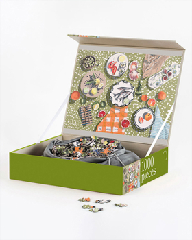 Misc. Table by the Sea - 1000-Piece Jigsaw Puzzle - Artist Designed Jigsaw Puzzle for Adults Book