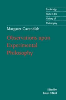 Paperback Margaret Cavendish: Observations Upon Experimental Philosophy Book
