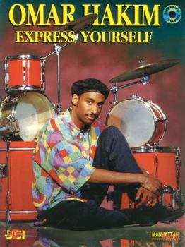 Paperback Omar Hakim -- Express Yourself: Book & CD Book