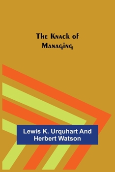 Paperback The Knack of Managing Book