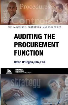 Auditing the Procurement Function