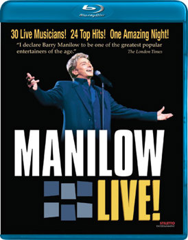 Blu-ray Barry Manilow: Manilow Live! Book