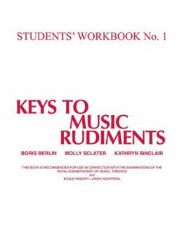 Paperback Keys to Music Rudiments: Students' Workbook No. 1 Book