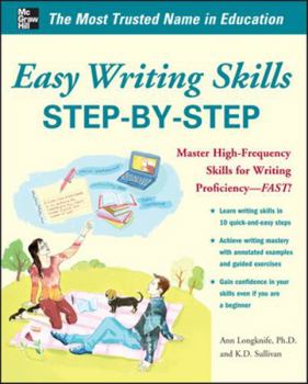Paperback Easy Writing Skills Step-By-Step Book