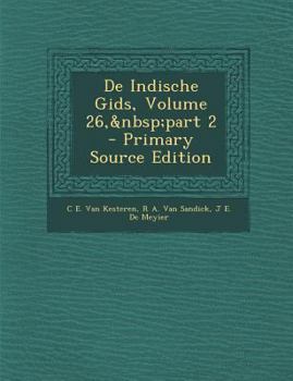 Paperback De Indische Gids, Volume 26, part 2 [Dutch] Book