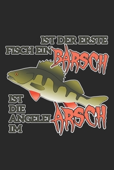 Paperback Grand Fantasy Designs - Notes: Fishing First Fish Pech Ass - Notebook 6x9 checkered Book