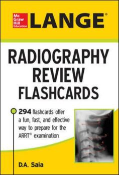 Paperback Lange Radiography Review Flashcards Book