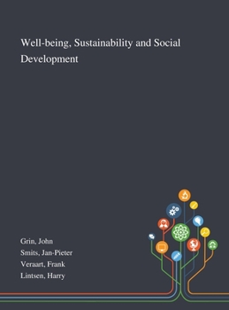 Hardcover Well-being, Sustainability and Social Development Book