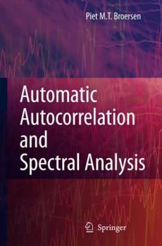 Paperback Automatic Autocorrelation and Spectral Analysis Book