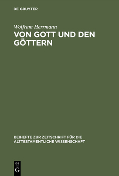 Hardcover Von Gott und den Göttern [German] Book