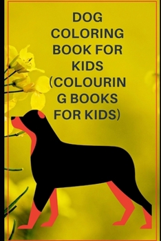 Paperback Dogs Coloring Book For Kids Book