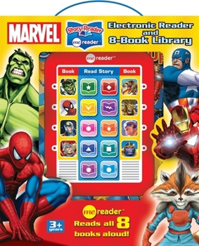 Hardcover Marvel: Me Reader Electronic Reader and 8-Book Library [With Other and Battery] Book