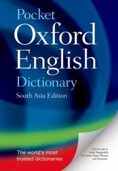 Hardcover Pocket Oxford English Dictionary Book