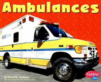 Paperback Ambulances (Pebble Plus Mighty Machines) Book