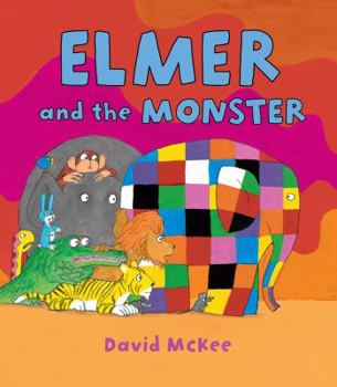 Hardcover Elmer and the Monster Book