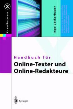 Paperback Handbuch Für Online-Texter Und Online-Redakteure [German] Book