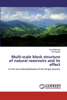 Paperback Multi-scale block structure of natural reservoirs and its effect Book