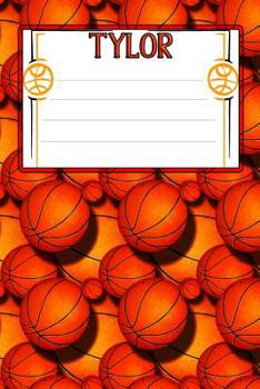 Paperback Basketball Life Tylor: College Ruled Composition Book