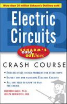 Paperback Schaum's Easy Outline Electric Circuits Book
