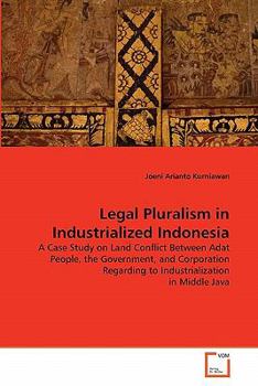 Paperback Legal Pluralism in Industrialized Indonesia Book