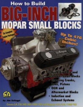 Paperback How to Build Big-Inch Mopar Small Blocks Book